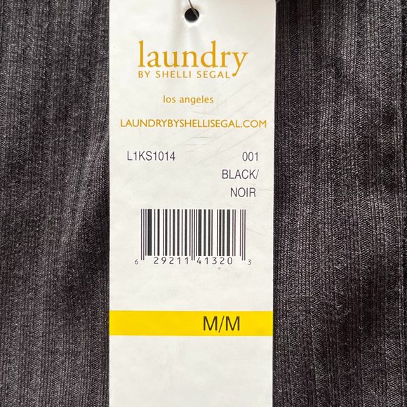 Laundry by Shelli Segal Ribbed Puff Sleeve Top (NWT) - Picture 9 of 10